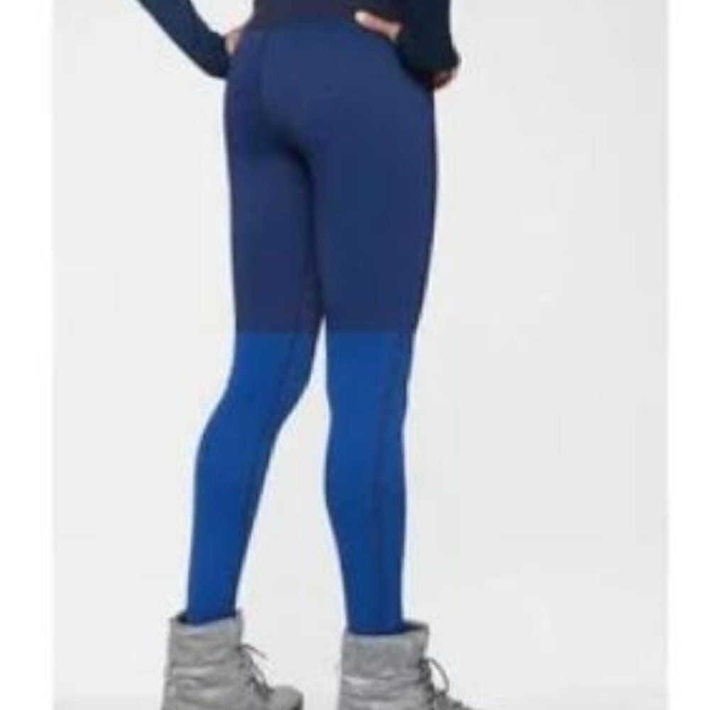 ATHLETA Flurry Colorblock Base Layer Tight Size Small - Picture 2 of 8